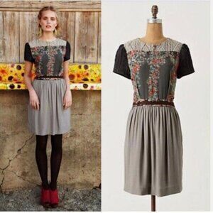 Anthropologie Mixed Media Dress